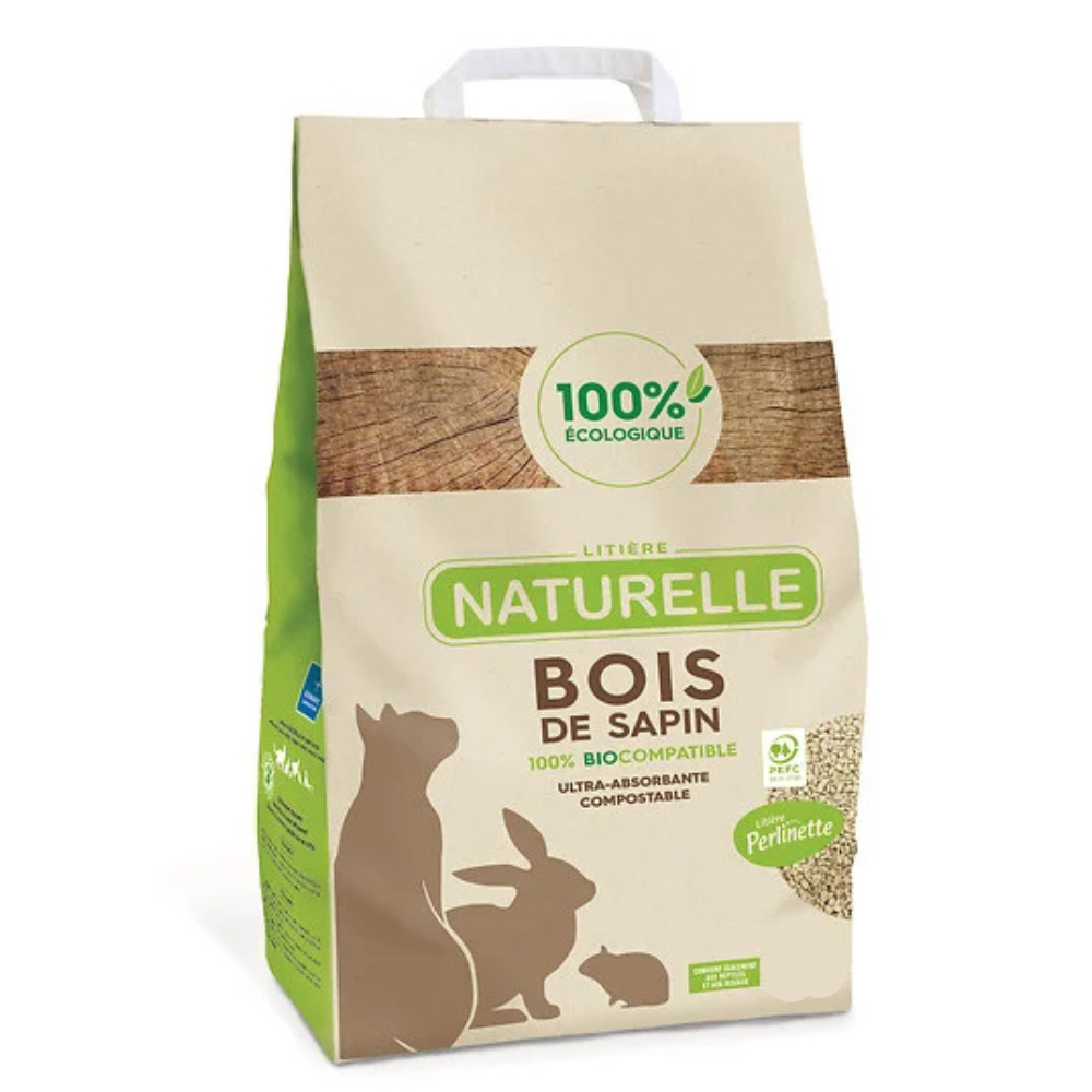 Litière pour chat Perlinette Bois de sapin main image 0