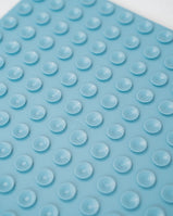 DEXYPAWS Grand tapis de léchage d'enrichissement à imprimé de pattes - Bleu