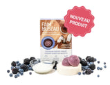FAIM MUSEAU Collation nutritives, Yogourt glacé aux bleuets