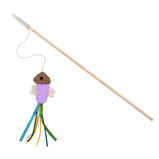 BUD'Z jouet pour chat, canne à pêche méduse