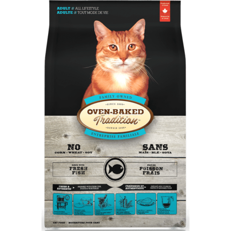 OVEN-BAKED TRADITION nourriture pour chat adulte au poisson