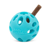 MESSY MUTTS "totally Pooched, Huff'n Puff Ball" Jouet en caoutchouc pour chien - Balle 3.1"