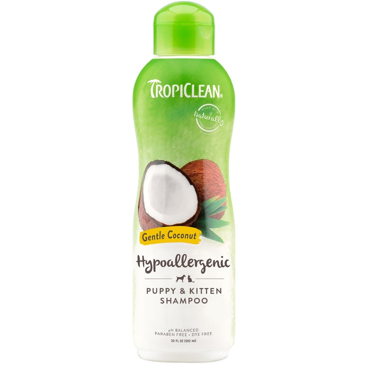 TROPICLEAN Hypoallergenic, shampoing pour chiot et chaton