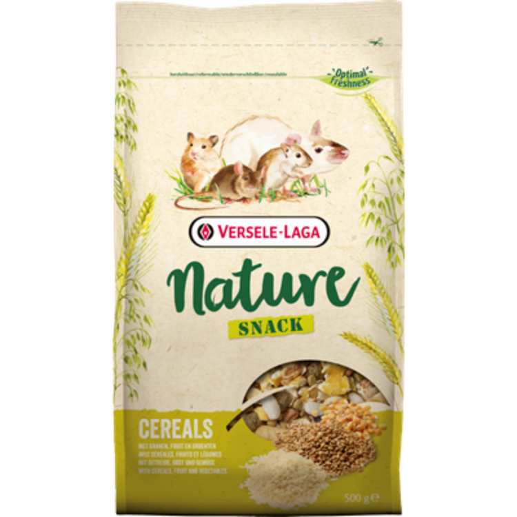 VERSELE-LAGA Nature Snack Cereals, avec céréales, fruits et légumes