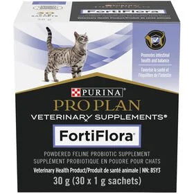 PURINA PROPLAN FortiFlora, supplément probiotique pour chat