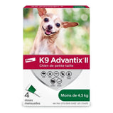 Elanco K9 advantix II, protection topique puces et tiques pour chien