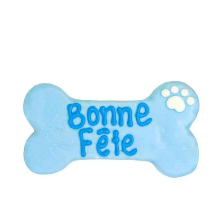 BOSCO AND ROXY'S, Biscuit, Os bonne fête, Bleu, Pour chien