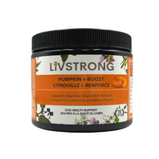 LIVSTRONG, Citrouille + Boost, Supplément pour la santé digestive, Pour chien et chat, 120g