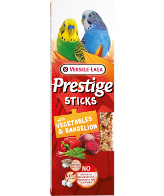 VERSELE-LAGA Prestige bâtonnets pour perruches, Légumes et Pissenlit