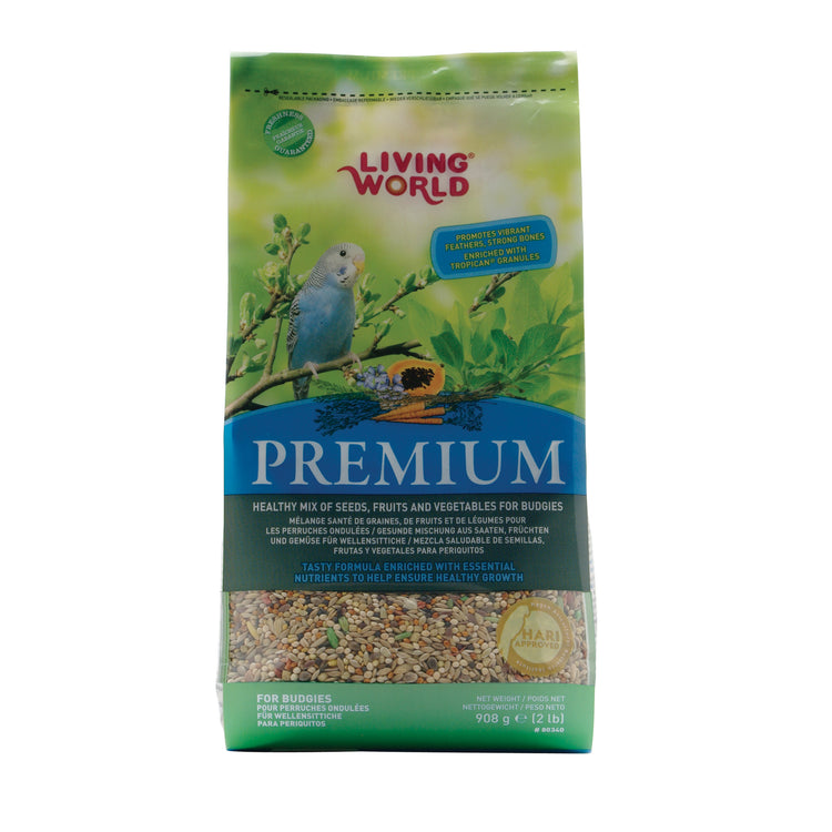 LIVING WORLD, Mélange Premium Living World pour perruches ondulées