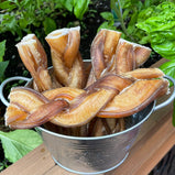HAPPY CHEW, Bully stick tressé, Jumbo, 6 pouces, Pour chien