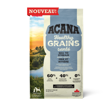 ACANA Grains Santé nourriture pour chien Mer et Rivière