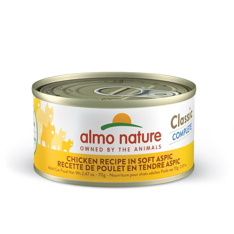 Almo Nature ''Classic Complete'', Poulet en tendre aspic pour chat