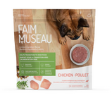 FAIM MUSEAU, Nourriture crue, Poulet, Pour chien