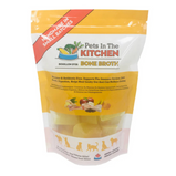 PETS IN THE KITCHEN, Bouillon d'os de porc surgelé en cube, Pour chien et chat, 550ml (22 cubes)