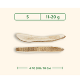 DENTLER, JAWGLER, Bois de cervidés, Coupé, Nature sauvage, Pour chien
