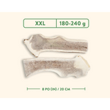 DENTLER, JAWGLER, Bois de cervidés, Coupé, Nature sauvage, Pour chien