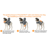 THUNDERWORKS, ThunderShirt, Chandail apaisant contre l'anxiété, Pour chat