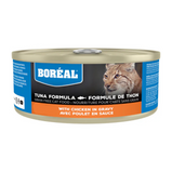 BORÉAL, Pâté, Thon rouge et poulet, Pour chat