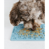 DEXYPAWS, Grand tapis de léchage, Imprimé de pattes, Pour chien et chat