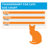 THUNDERWORKS, ThunderShirt, Chandail apaisant contre l'anxiété, Pour chat