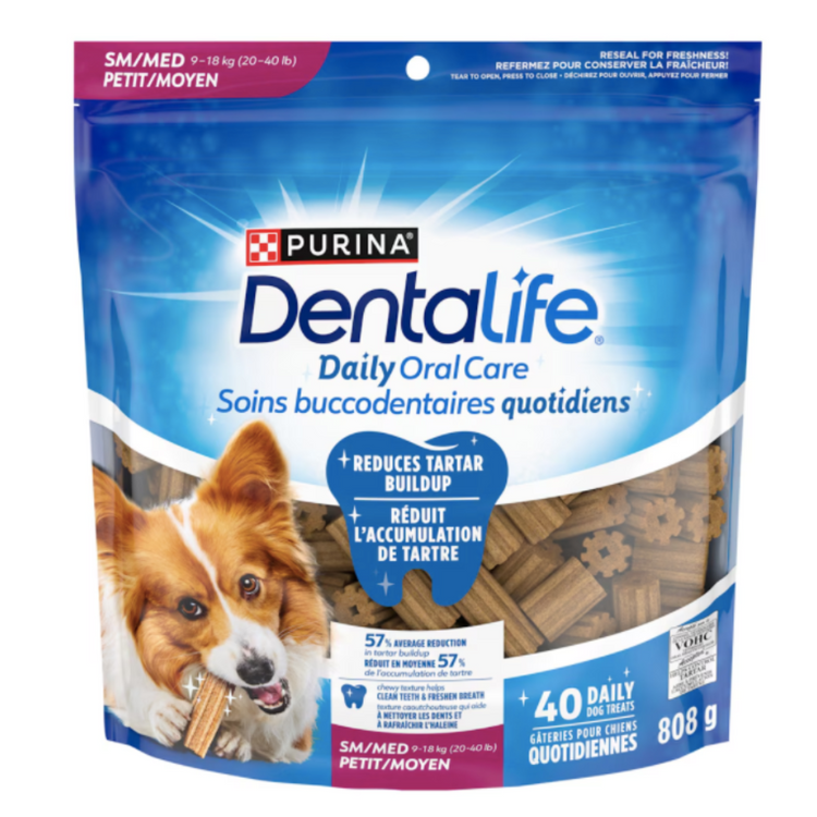 PURINA, Dentalife, Petite et moyenne race, Poulet, Pour chien