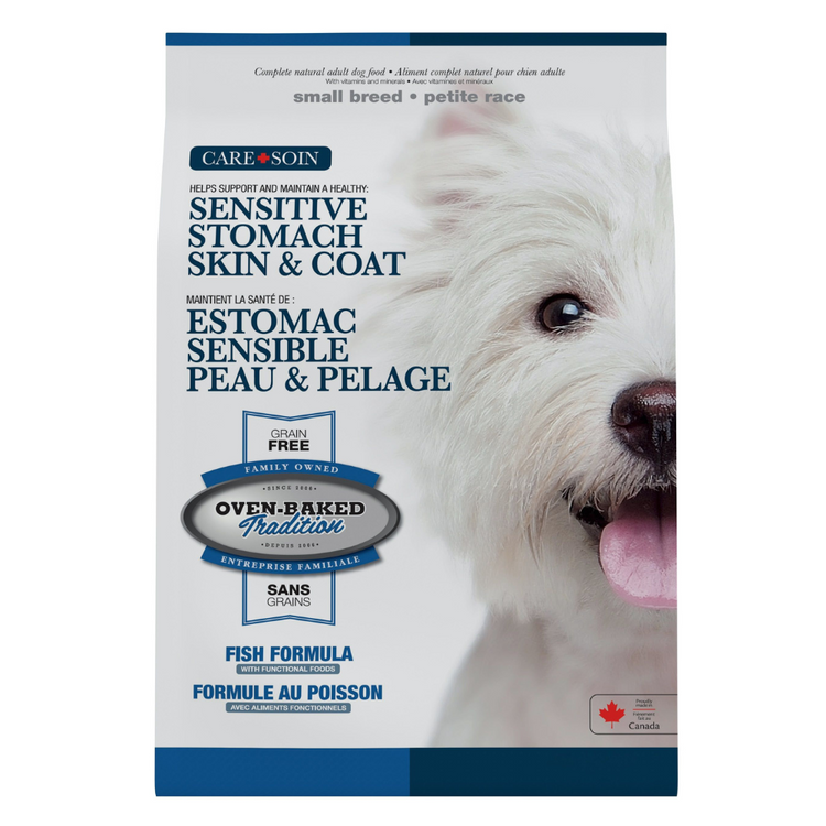OVEN-BAKED TRADITION, SOIN, Peau et estomac sensibles, Petites races, Sans grains, Poisson, Pour chien