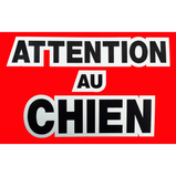 ANIDIS, Pancarte "Attention au chien"