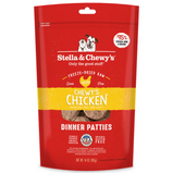 STELLA & CHEWY'S, Chewy’s Chicken Dinner Patties, Galettes de nourriture crue lyophilisée, Poulet, Pour chien