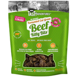 JAY'S, Tasty Adventures, Kitty Bits, Gâterie, Herbe à chat fermentée et boeuf, Pour chat, 60g