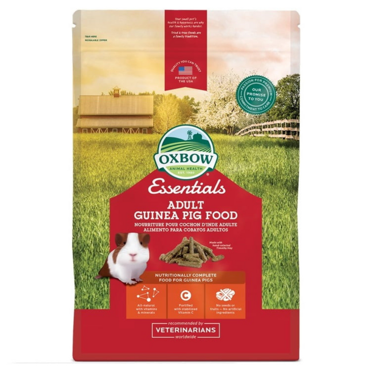 OXBOW, Essentials, Nourriture, Adulte, Pour cochon d'inde