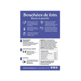 COMPLÈTEMENT DINGUE, Bouchées de foin, Étoiles délicieuses, Pour cochons d'inde et lapins