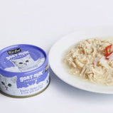 KIT CAT, Goat Milk, Repas gourmand, Lait de chèvre, poulet et crabe, Pour chat, 70G