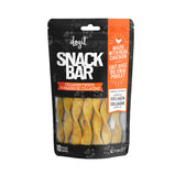 DOGIT, Snack Bar, Torsades de collagène au poulet, Pour chien, Paquet de 10