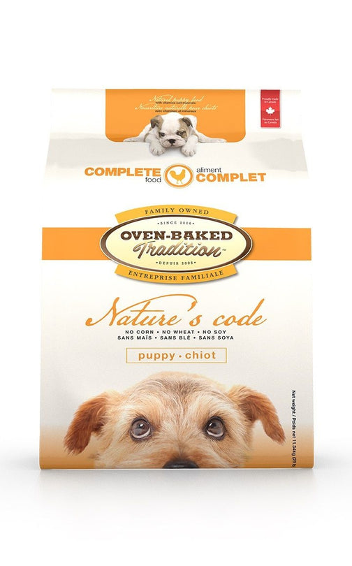 OVEN-BAKED TRADITION Nature's Code Nourriture Sèche Pour Chiot, Poulet