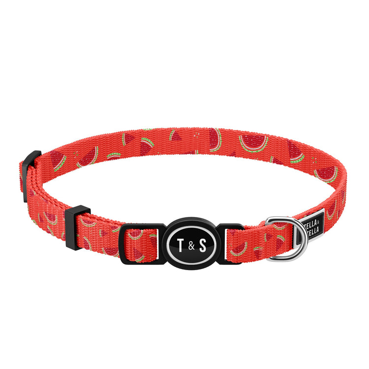 TELLA & STELLA, Collier pour chat Pastèque Fraîche