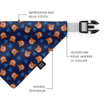 TELLA & STELLA, Foulard pour chien Willy le grizzly