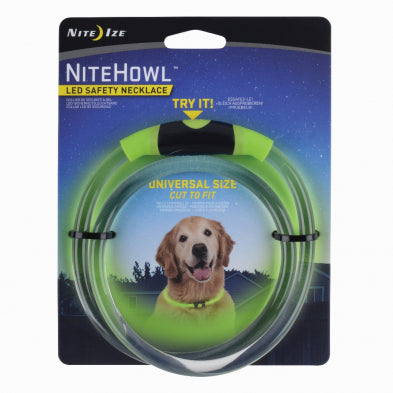 Nite Ize NiteHowl, collier de sécurité au LED, vert