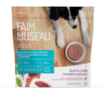 FAIM MUSEAU, Nourriture crue, Canard et agneau, Pour Chien