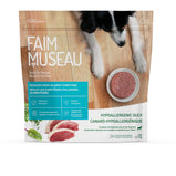 FAIM MUSEAU, Nourriture crue, Canard, Pour chien