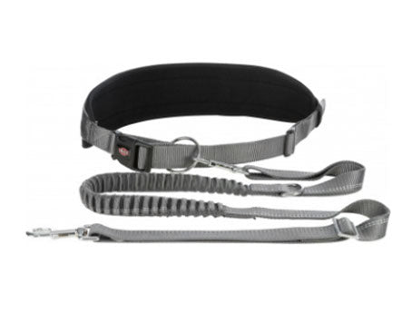 TRIXIE, Ceinture ventrale avec laisse bungee – 1.2 à 1.5 M