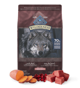 BLUE Wilderness nourriture pour chien grande race adulte au bœuf avec céréales 10.8 kg / 24 lb