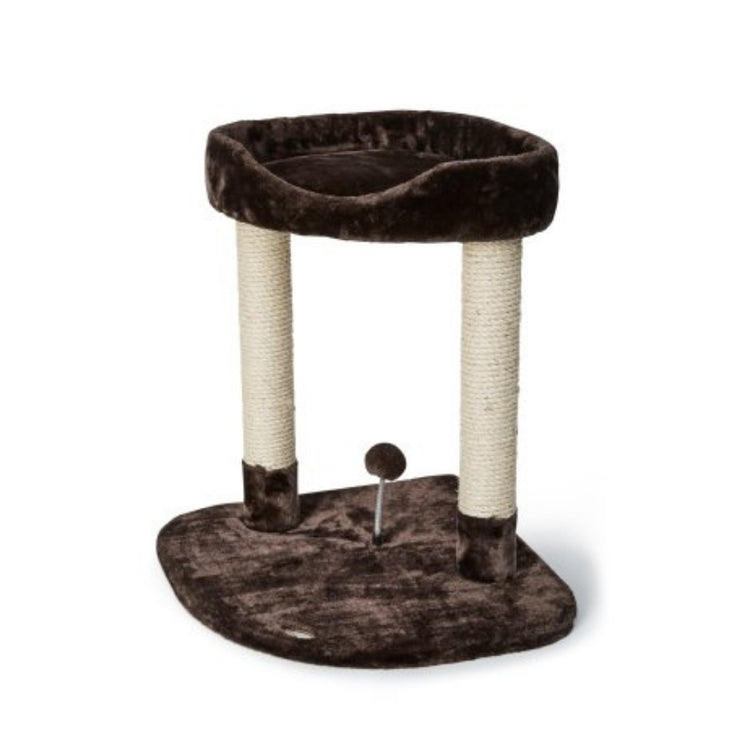 BUD'Z, Classique, Arbre à chat, 2 niveaux avec perchoir, Pour chat