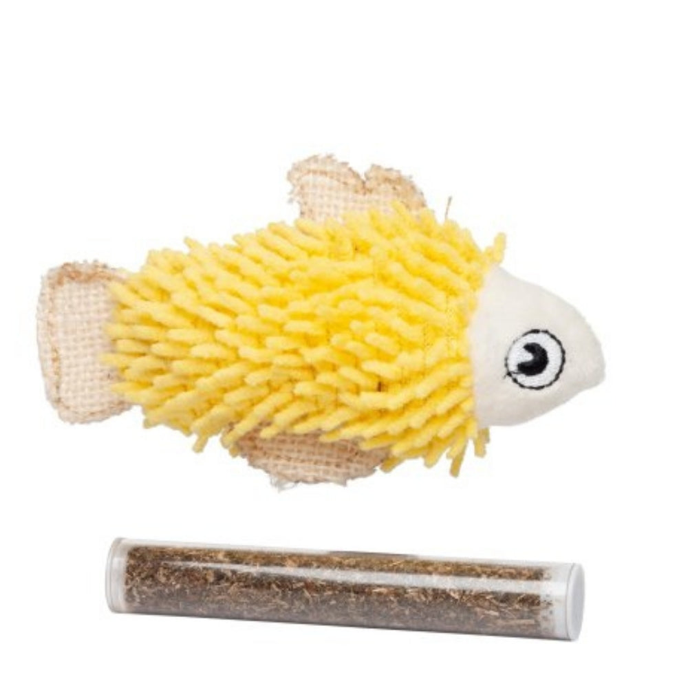 BUD'Z jouet pour chat, poisson avec tube d'herbe à chat – MEUNERIE
