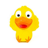 BUD'Z squeaker mini, jouet pour chien en latex, caneton jaune 3.5''