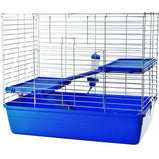 DAYANG cage Lotus pour gros rongeurs, bleue
