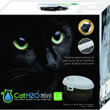 H2O fontaine pour chat 1,2 litres, noire et blanche