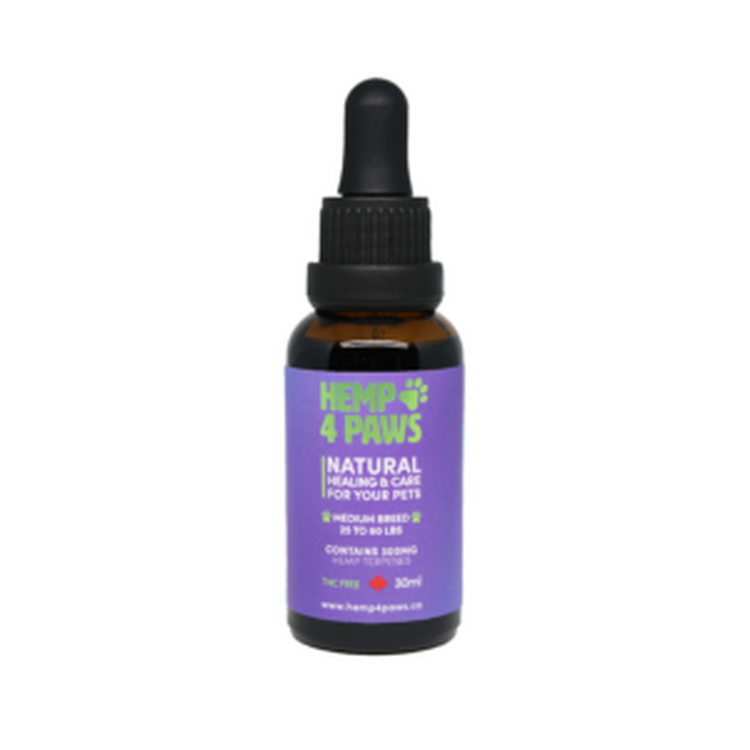 HEMP 4 PAWS Huile de chanvre pour chien *Nouvelles concentrations*