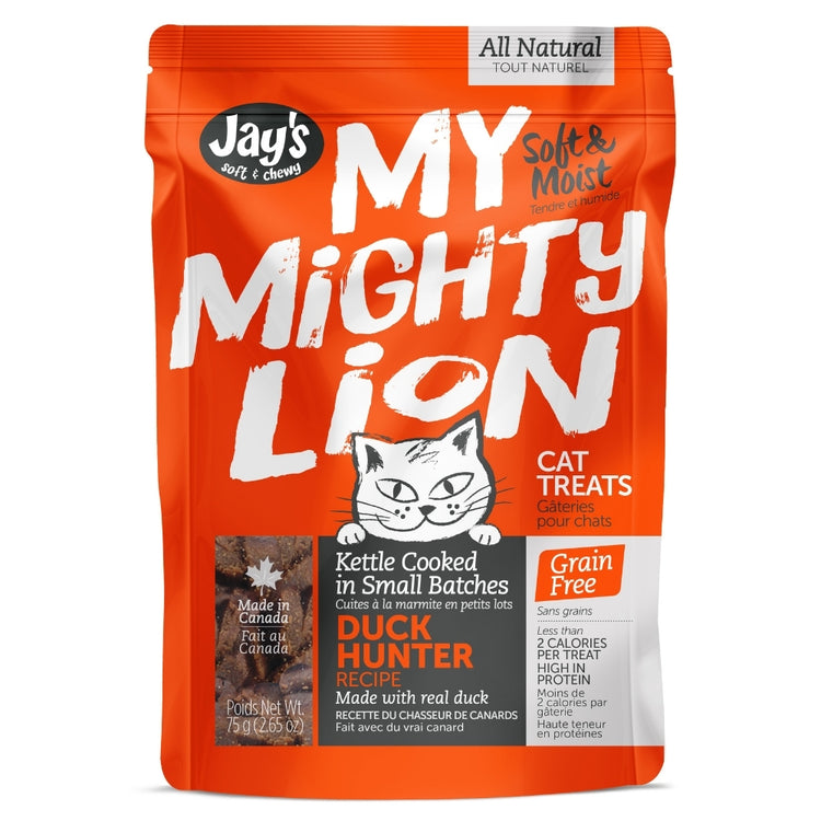 JAY'S my mighty lion, gâteries pour chat au canard