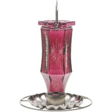 PERKY-PET Amethyst Starburst Vintage, mangeoire à colibri en verre